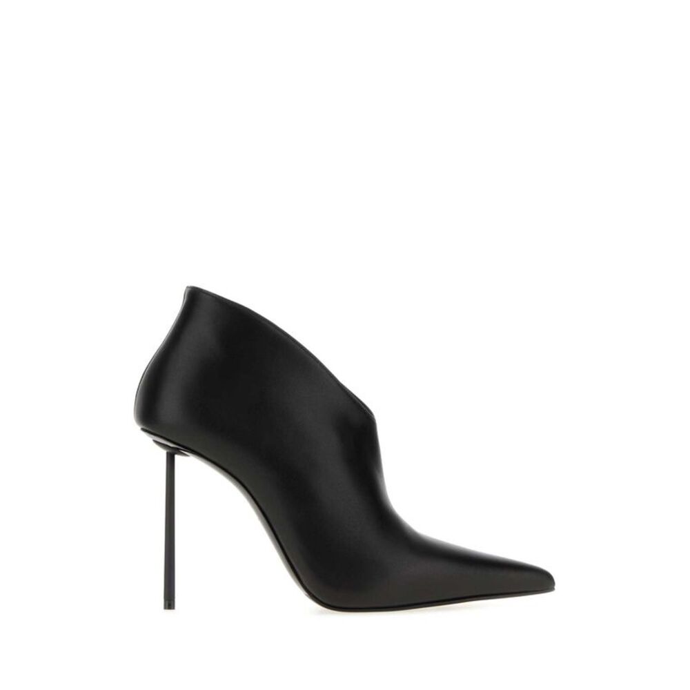 Le Silla Women Black Leather Futura Nemesi Pumps